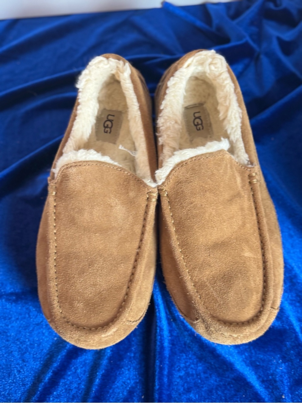UGG Men’s Chestnut Suede Slip-On Moccasins